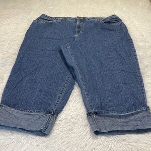 L.A. Blues High Rise Denim CAPRIS WOMENS SIZE 22 W